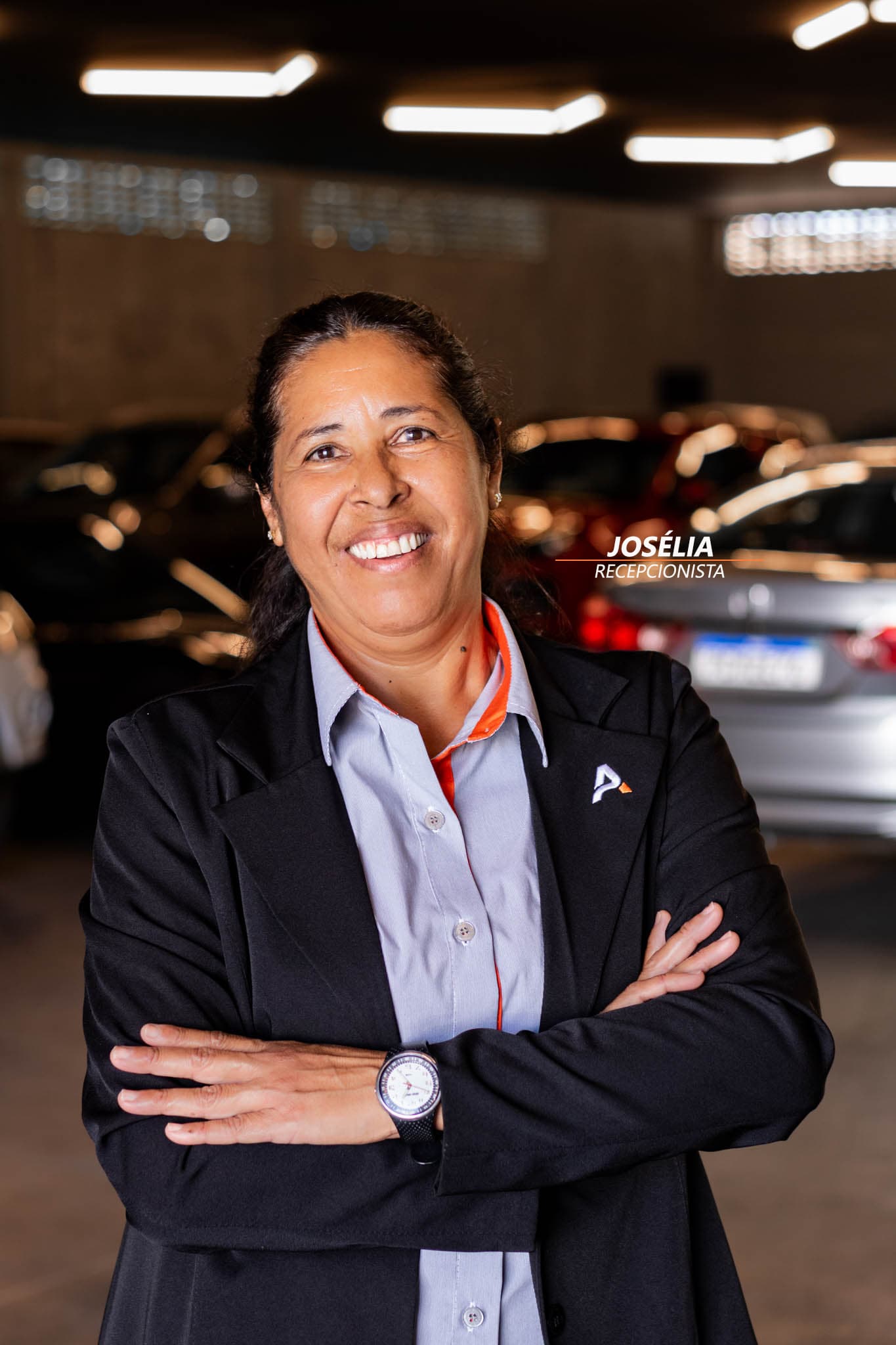 Joselia, Recepcionista da Agreste Motors