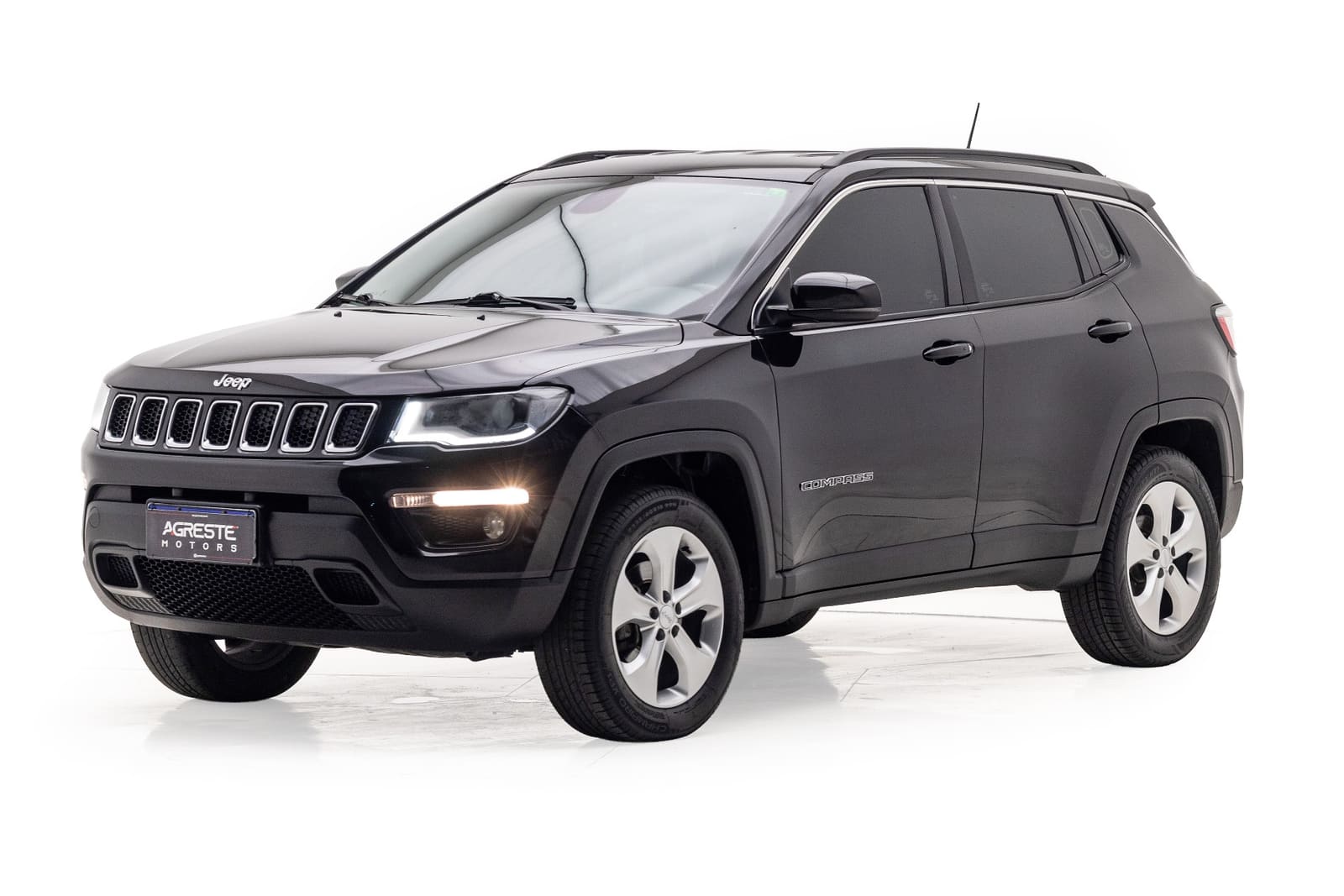 JEEP Compass LONGITUDE TURBO DIESEL 4X4, Preta